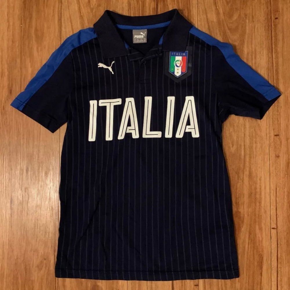 Puma Italia Collared T-Shirt